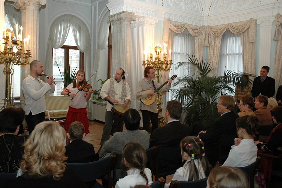 Выступление в Посольстве Королевства Норвегия в Москве
