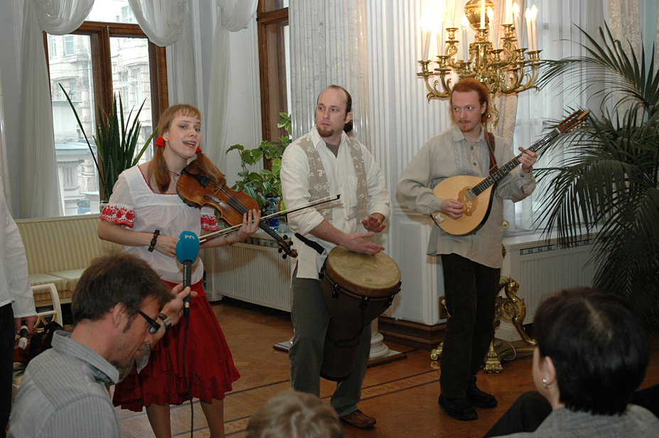 Выступление в Посольстве Королевства Норвегия в Москве